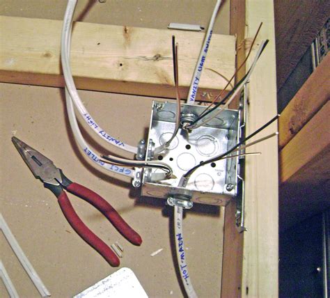 how to install a junction box for ceiling light|replacing a ceiling electrical box.